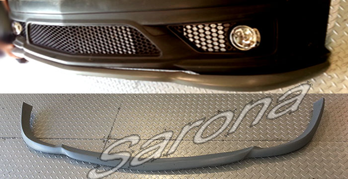 Custom Mercedes S Class  Sedan Front Lip/Splitter (2007 - 2009) - $375.00 (Part #MB-024-FA)